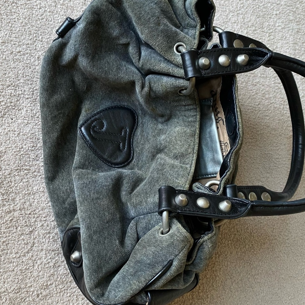 Juicy Couture late Y2K grey and pink velour dog bag - Picture 3 of 10